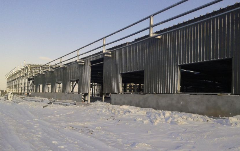 奇瑞重工吉林工厂整机库钢结构工程建设顺利完成